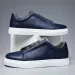 Leather White Sports Shoes Men's Classic Casual Flat Shoes, Daily Wear_vogvips.com