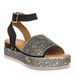 European American Foreign Trade Large Size Beach Thick-Soled For Women With Rhinestones And Colorful Diamonds, One-Strap_vogvips.com