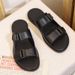 Summer Men's Fashionable Slippers, Anti Slip Shoes, Casual Leather Sandals, Top Layer Cowhide Beach Shoes For External_vogvips.com