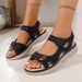 Outdoo Spots 2025 Summe New Model Wedge Heel Lightweight Velco Lage Size Sandals Women's Wholesale Fom_vogvips.com