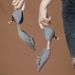 2025 New Peep Sandals For Women Mid Summer Pointed Toe Stiletto Fairy Style Small High Heel Fashion Hollow Single Shoes_vogvips.com