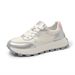 Thick Soled Dad In Spring New Versatile White Trendy Single Shoes Breathable Korean Casual Sports For Women_vogvips.com