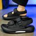 Summer Wear Non-slip Wear-resistant Dual-use Driving Casual Sandals For Men Student Beach Shoes_vogvips.com