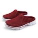 New Oversized Casual Shoes, Half Supported Single Shoes For Women's Flat Bottoms, One Foot Mesh Breathable Sandals, No Bae_vogvips.com