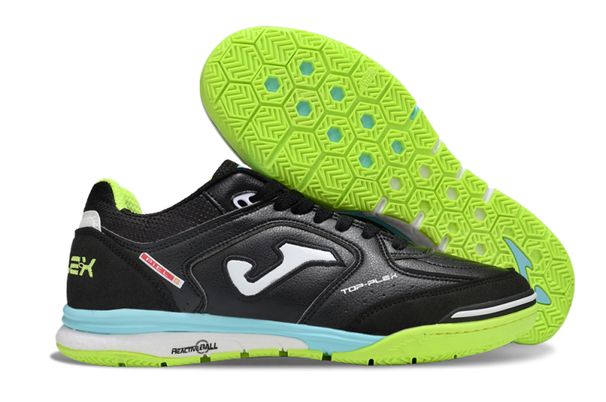 Flat Low Heel With For Anti-slip Use To Suitable Resistant Durable Indoor Shock-absorbing Twisting Sole JOMA IC Football Shoes_vogvips.com