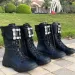 New Style Crystal Martin Women's Boots - English Style Genuine Leather With Added Insulation For Warmth. Best-selling Mid-calf Women's Boots._vogvips.com