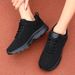 Women Running Shoes Summer Spring Walking Sneaker Sports Flat Comfortable Breathable Black Size 35-42 Students Loafers_vogvips.com