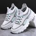 Spring New Style Cross-Border Soft Sole Lightweight Dad Women's Shoes Large Size Breathable Sneakers_vogvips.com