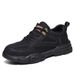 Men’s Shoes Anti Smash And Anti Puncture Steel Toe, Lightweight, Wear Resistant, Deodorant, Breathable, Safety Construction Site Shoes_vogvips.com