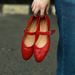 Fairy Style Soft Leather Ballet For Women 2024 Autumn New Loafers Flat Shallow Mouth Single To Match Dresses Mary Jane_vogvips.com
