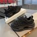 Men's 2026 Hot Trend Internet Celebrity Same Style Solid Color Casual Versatile Trendy Dirt-Resistant White Pure Black_vogvips.com