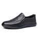 European Warm Series Fleece-Lined Warm Leather Autumn Winter New Handmade Breathable Top Layer Cowhide Casual Men's Shoes_vogvips.com