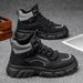 Men's Martin Boots Autumn Breathable High-Top Work Shoes Fashionable Versatile Thick-Soled Non-Slip Casual Ankle Boots_vogvips.com
