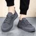 Solid Color Casual Breathable Non-Smelly Slip-On Dad Men's Dress Single Shoes_vogvips.com