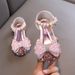 New Lady Princess Baby Girls Dance Shoes Show Shoes Single Shoes Velcro_vogvips.com