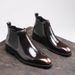 2025 Mid-Cut British Style Martin Spring And Autumn Men's Slip-On Work Shoes Square Toe Boots For Men_vogvips.com