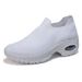 Women's Casual Versatile Summer Air Cushion Running Shoes Breathable Slip-On Sneakers Wholesale_vogvips.com