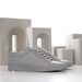 Men's Classic White Sneakers, Genuine Leather High Quality Soft Cowhide Solid Color Simple Fashion Casual Flat Walking_vogvips.com