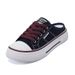 Women's Outdoor Slippers 2026 New Korean Version Mango-toe Canvas Shoes Women's Low-top Versatile Half-slippers 9022-1_vogvips.com