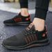 Men's Breathable Knit Casual Sports Running Shoes Anti-slip Sneakers Tennis Walking Trainers For Men_vogvips.com