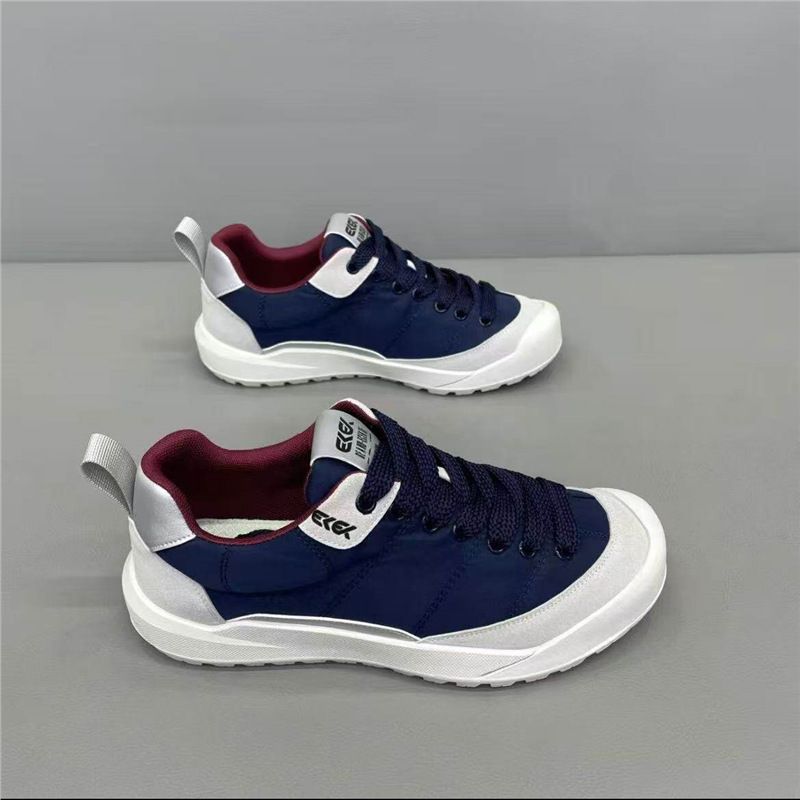 2026 Summer New FashiNew Soft Sole Casual Breathable Versatile Color-Block Lace-Up Lightweight Sports Men's Trendy Shoes_vogvips.com