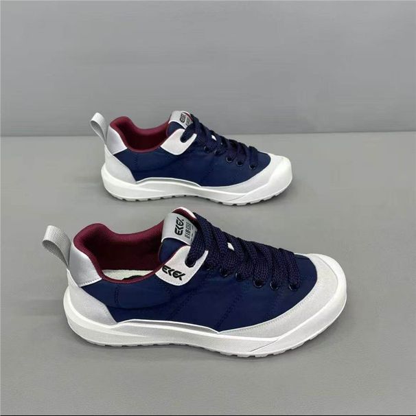 2026 Summer New FashiNew Soft Sole Casual Breathable Versatile Color-Block Lace-Up Lightweight Sports Men's Trendy Shoes_vogvips.com