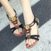 Chenyang Bird 2024 New Ethnic Sandals Bohemian Beaded Large Size Flat Shoes_vogvips.com