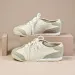 Okimoz Beige Leather Suede Retro Sneakers Myxczx66_vogvips.com