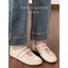 Cowhide Edition~Velcro Casual Sports Shoes For Women, Versatile Ballet Style, Mary Jane Genuine Leather, Red Flat Single_vogvips.com
