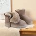 Thick-Soled Height-Increasing Snow Boots For Women, Ethnic Style, Sheepskin Integrated, Northeastern Short Tube, Warm_vogvips.com