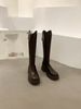 Long Ankle Knight Boots 2025. New Martin Boots Autumn And Winter Women's Shoes Long Boots_vogvips.com
