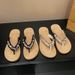 New Women's Flip-Flops Summer Non-Slip Outdoor Toe Post Clip-On Shoes Student Casual Beach Slippers_vogvips.com