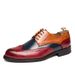 Casual Large Size 47 Men's Leather Shoes Fashion Trend British Brogue Carved Spring_vogvips.com