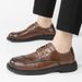 Japanese Soft Sole Business Genuine Leather Formal Men's Pointed Toe Lace-up Wedding Three-joint Oxford Shoes British_vogvips.com