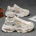 Autumn New Breathable Men's Sports Trendy Versatile Thick-Soled Height-Increasing Casual Running Dad Shoes_vogvips.com