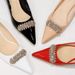 237-K31 European And American Style Party Women's Shoes, Stiletto Mid Heel Patent Leather Shallow Mouth Pointed Toe_vogvips.com