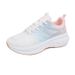 Flying Woven Shoes Sports Women's Mesh Breathable Student Casual Shoes Platform Running_vogvips.com