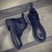 European Warm Series Martin Cowhide 2025 New Winter Fleece Lined Warm High-top Cotton Shoes Men's Motorcycle Boots_vogvips.com