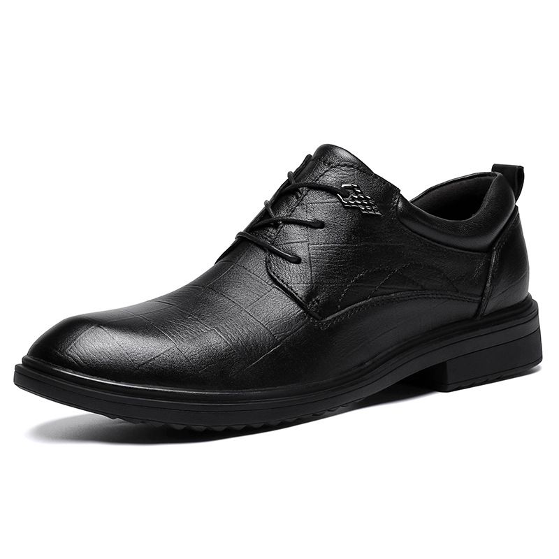 Leather Shoes Men's Casual Shoes Flat Men's Shoes_vogvips.com
