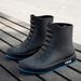 Unisex Waterproof Rain Boots For Adults, Short-cuff, Stylish And Versatile, With Korean-inspired Anti-slip Design For Fashion Students_vogvips.com
