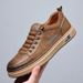 2024 Hot-Selling Versatile Fashion Breathable Casual White Non-Slip Sneakers Men's Trendy Shoes_vogvips.com