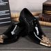 Autumn And Winter Business Dress Bright British Casual Warm Lace Up Men's Genuine Leather Cowhide Wedding Shoes_vogvips.com