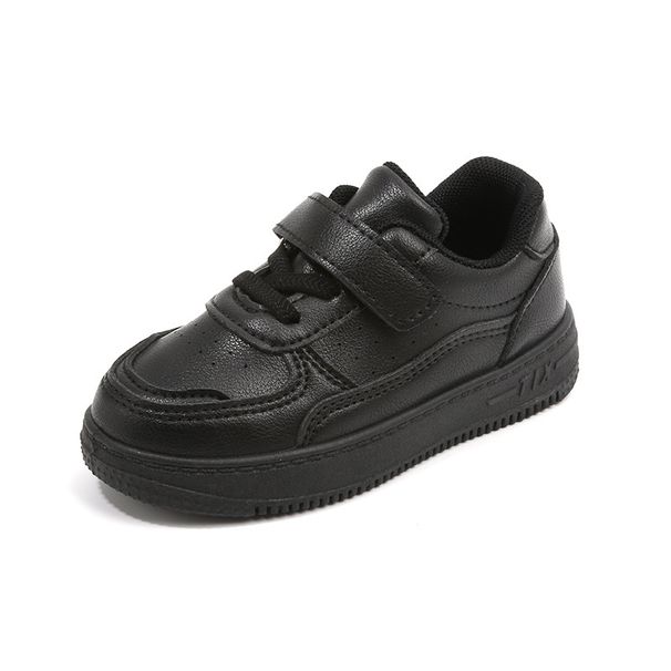 New Boys' Casual Shoes Black Girls' Board Shoes Soft Soled Baby Shoes_vogvips.com