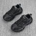 Korean Version Breathable 2025 Spring Low Top Men's Board White Shoes, Leather Surface, New Versatile Thick Sole, Casual_vogvips.com