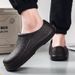 Men's Slippers Oil And Waterproof Chef's Shoes Outdoor Foot Cover Driving Shoes For Men_vogvips.com