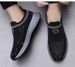 Shoes Flying Knitting Casual Sneakers Dad Shoes Grandpa Casual Walking Soft-sided Shoes Men's Shoes_vogvips.com
