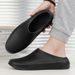 Classic Men's Solid EVA Summer Slippers High Quality Mens Casual Waterproof Shoes Men Slip-on Outdoor Slipper Man Beach_vogvips.com