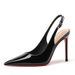French-style Pointed-toe High-heeled Sandals Women, 2026 Spring-summer New Model, Closed-toe, Strapless, One-strap_vogvips.com