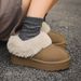 Hot-Selling Winter New Thick-Soled Snow Boots For Women Genuine Leather Non-Slip Warm Thickened Tazte Wool Lined_vogvips.com