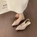 French-style Gentle Evening Shoes Are Versatile And Not Tiring To The Feet. They Are Flip-flops For Women To Pair With Skirts And Mules In Summer_vogvips.com